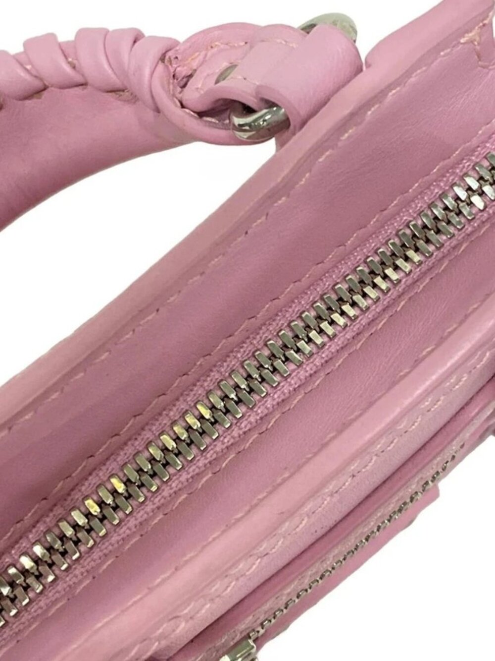 BALENCIAGA neoclassic supernano 669537 Pink Leather Handbag - Picture 12 of 15